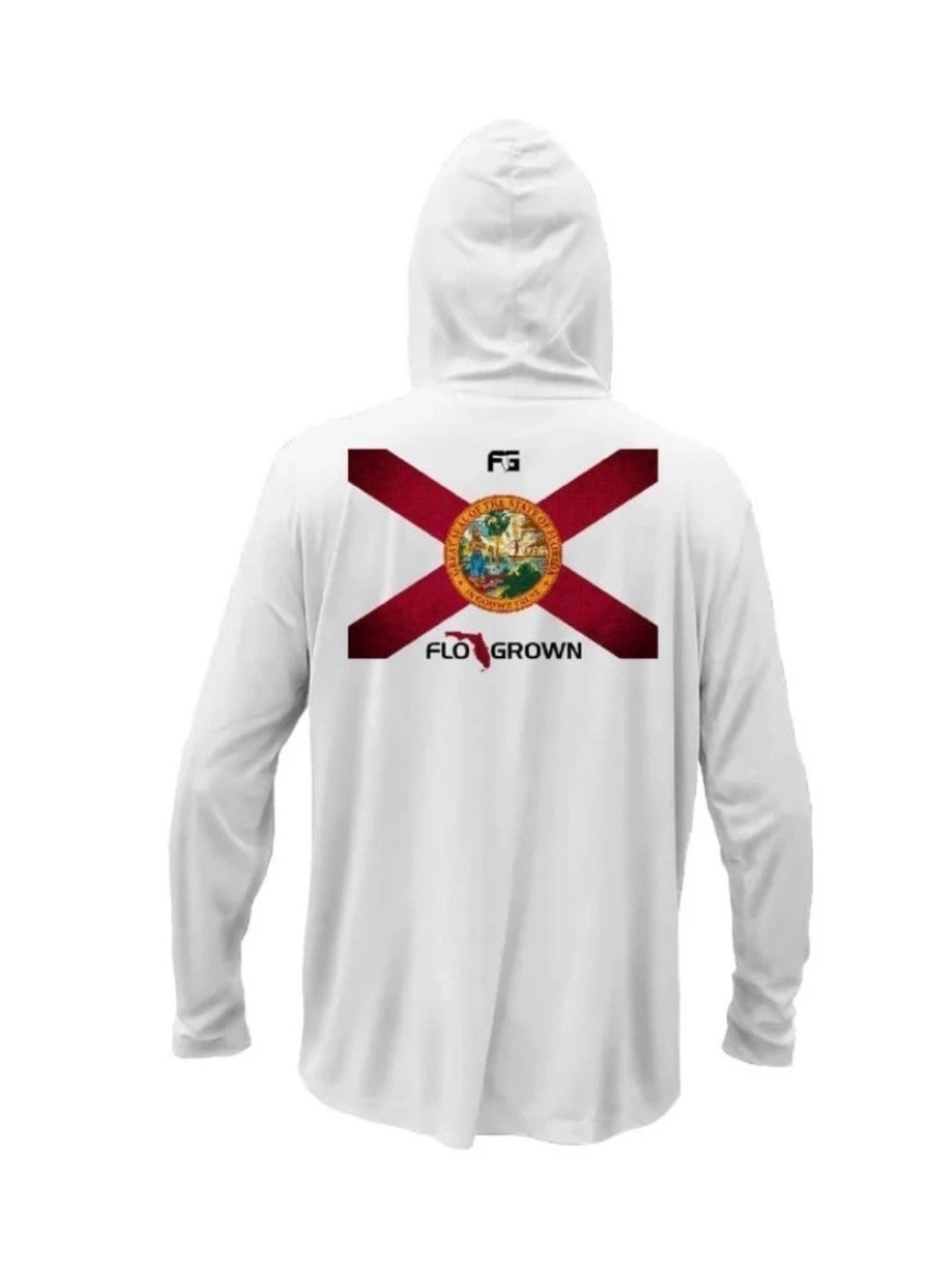 NWT Florida Flag Performance Hoodie XS white